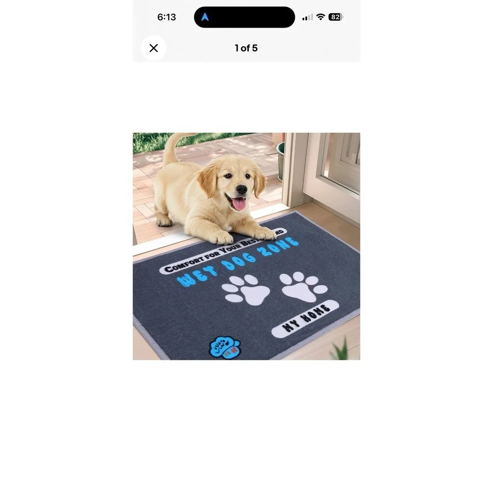 Ultra Absorbent Dog Door Mat Non-Slip Super Soft and Quick Dry 30